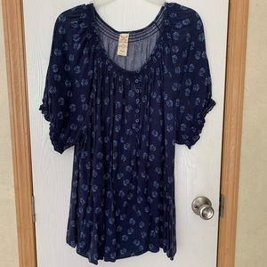 Faded Glory peasant top